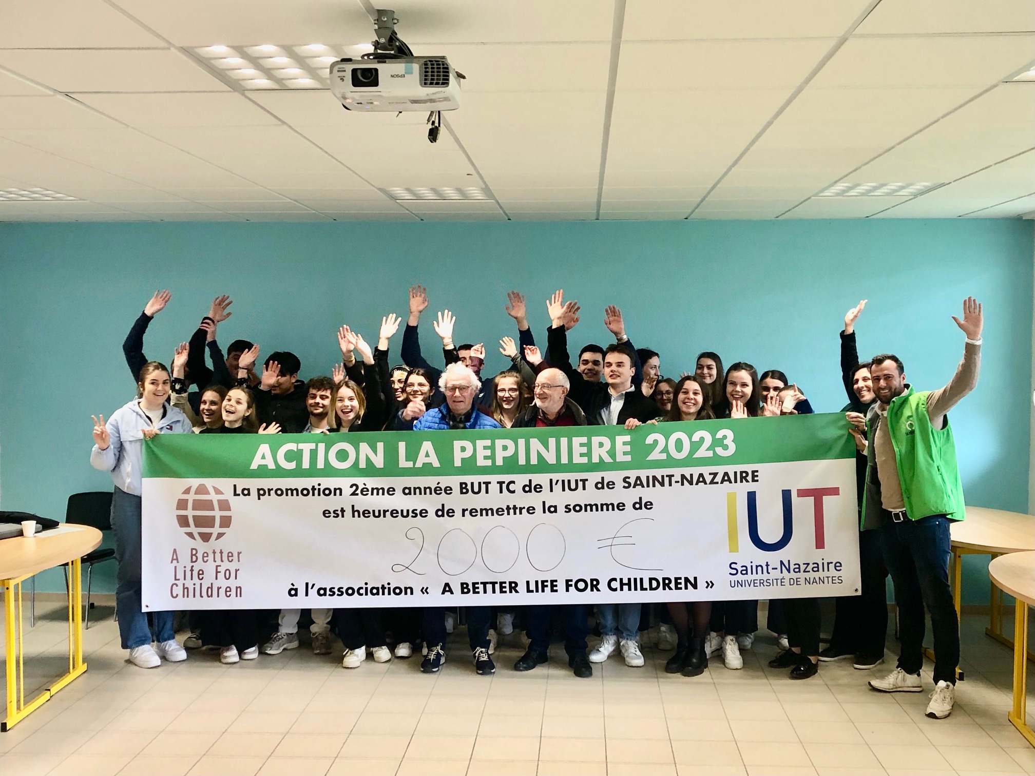 Action IUT SaintNazaire 2023 Action la Pépinière